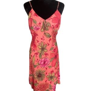 Gorgeous Vintage Floral Print Slip Dress